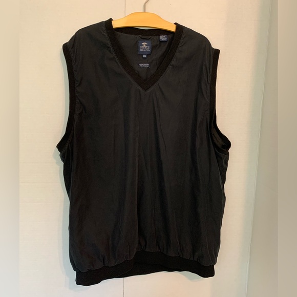 Men’s XXL Pebble Beach Black Golf Vest - Picture 1 of 4
